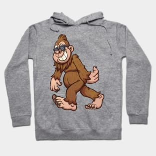 Bigfoot walking Hoodie